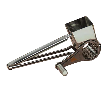 American Metalcraft SCG8 Cheese Grater 8-5/8" x 3-5/8" x 2-7/8" H, Stainless Steel, Dishwasher-Safe Crank