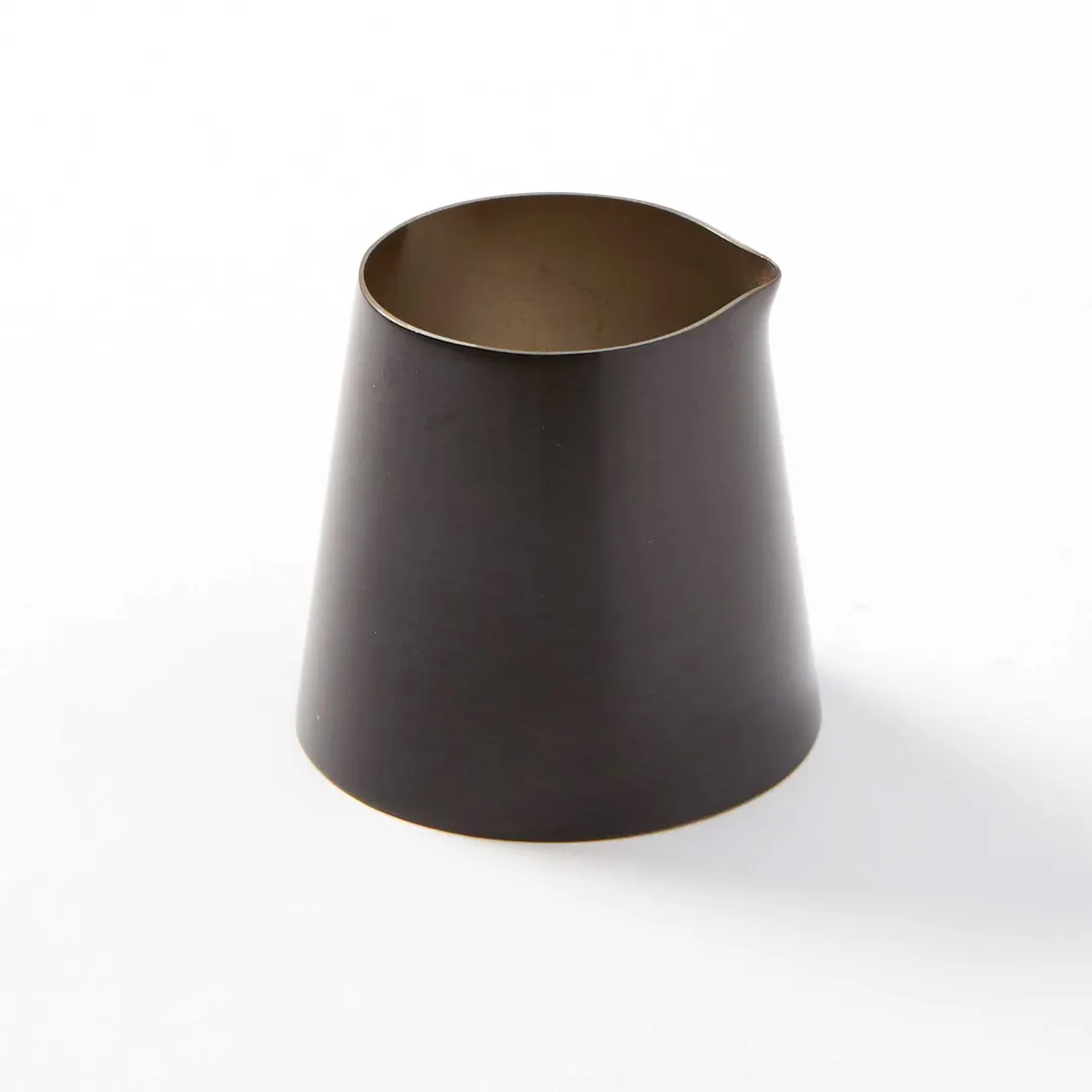 American Metalcraft SCMB3 Evolution Creamer, 2-1/2 oz, 2" Dia x 2" H, Stainless Steel, Satin Black