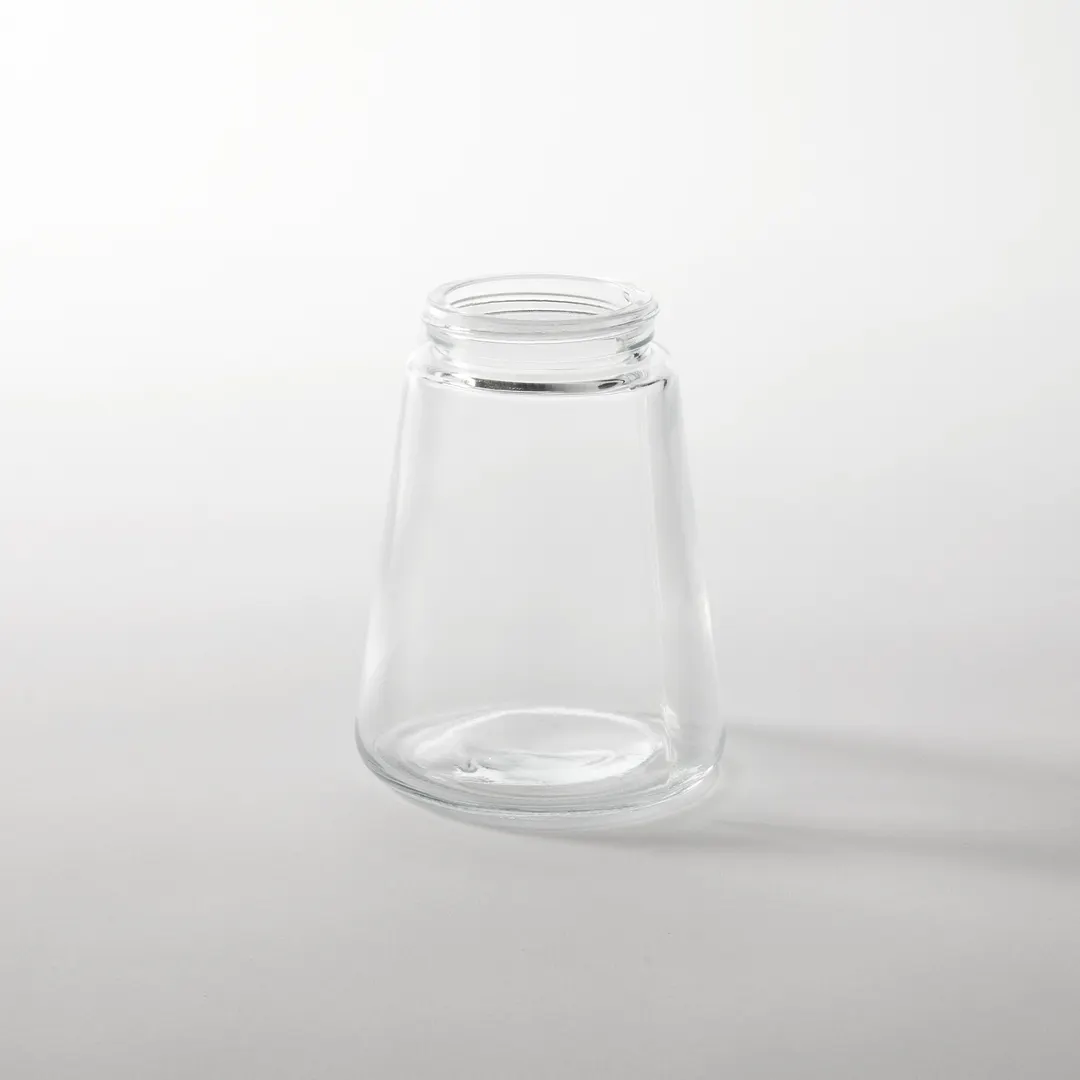American Metalcraft SD10 Syrup Dispenser, 10-Oz Glass Jar, 3.25" Diameter x 5" Height