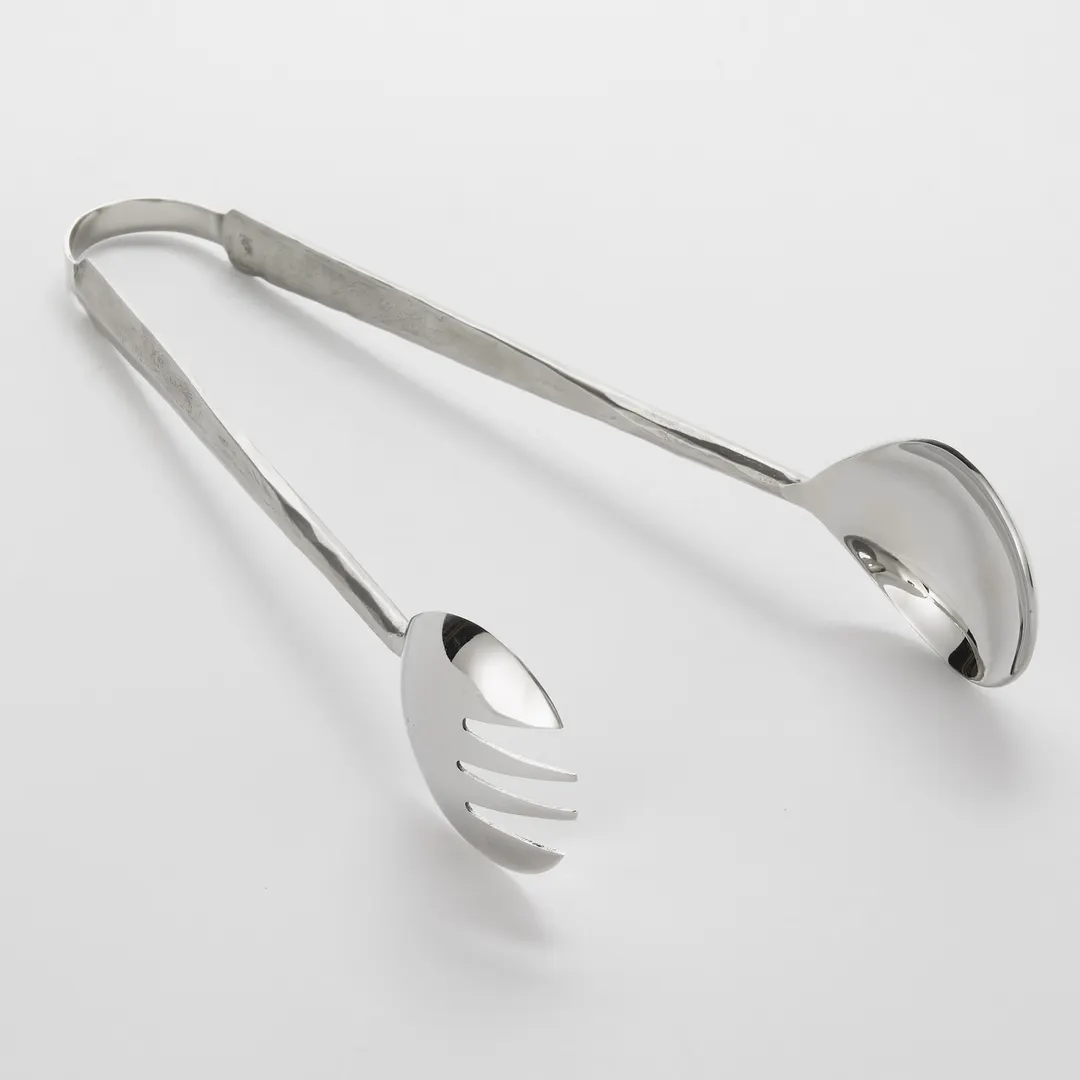 American Metalcraft SHFT11 Stainless Steel Serving Tongs, Hand Forged, 11-3/4" Length, 10-11" Grip