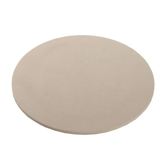 American Metalcraft STONE15 Pizza Baking Stone, 15" Diameter x 3/8" Height, Round Ceramic, Hand Wash Only