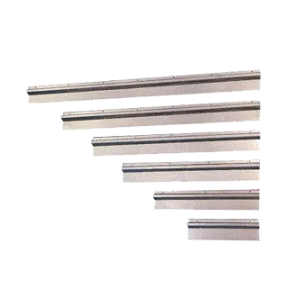 American Metalcraft TR48 Ticket Rack, 48" x 3½" Stainless Steel with Marble Groove