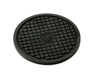 American Metalcraft TRVR5 Trivet, 5" Round Silicone Black, 1/4" Height, Heat‑Resistant