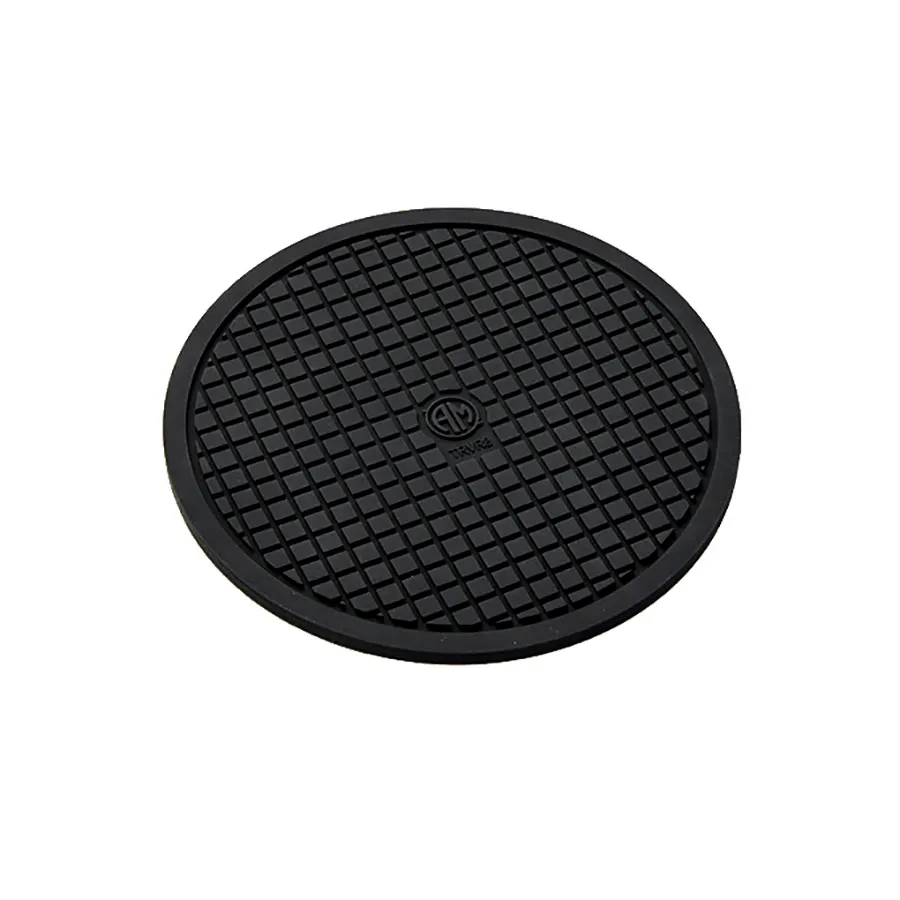 American Metalcraft TRVR8 Trivet - 8" Silicone Pad, Black, 1/4" Height, Heat‑Resistant Kitchen Protector