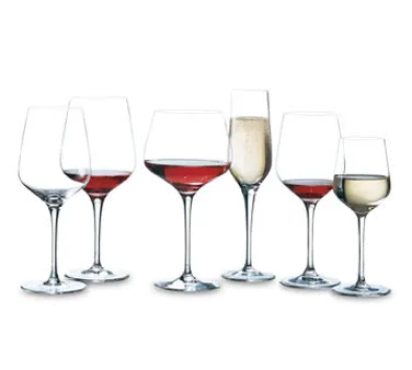Steelite 4800R204 Champagne Flute, 7.5 oz / 2.875"×10.0" Glass, Stem, Non-Tempered - 1 Dozen