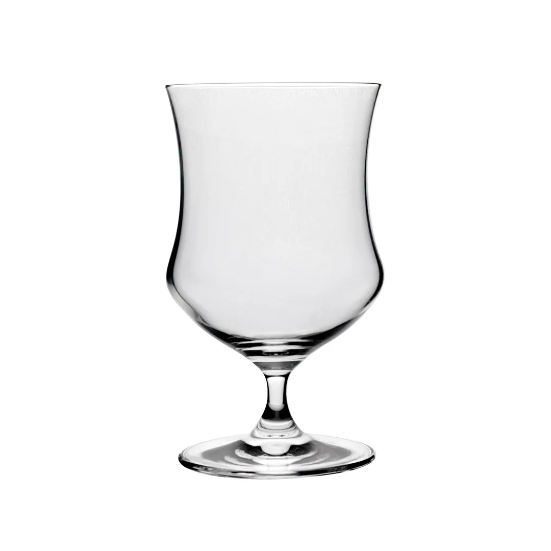 Steelite 4800R408 Tulip Beer Glass, 19.25 Oz (3.75" x 6.5"), Stemmed Glass, Special Rim - 1 Dozen