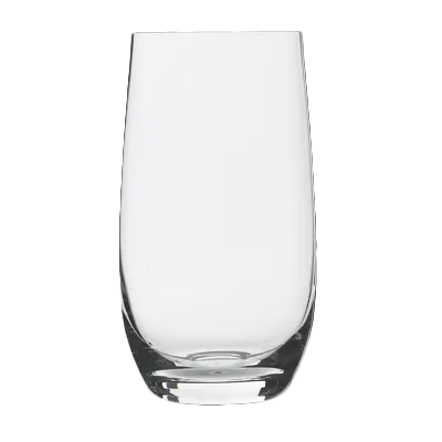 Steelite 4803R221 Highball Glass, 3.125" x 5.75", 17 Oz, Lunar Rona Finish, Rim Treated - 1 Dozen