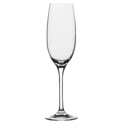 Steelite 4808R243 Champagne Flute, 5 Oz, 2.375" X 8.375" Stem Glass, Non-Tempered - 1 Dozen