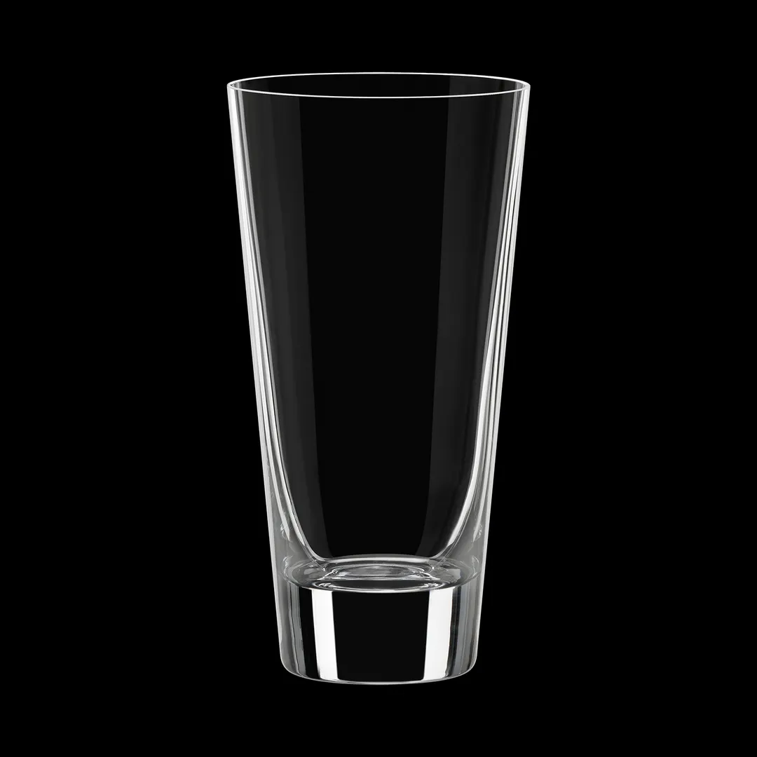 Steelite 4811R133 Highball Glass, 12.25 Oz (3.0" x 6.0"), Non‑Tempered Glass with Rim Trim - 1 Dozen