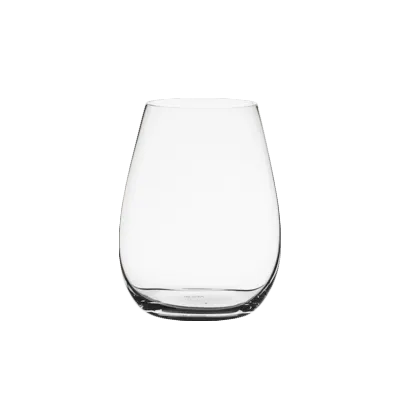 Steelite 4827R190 Stemless Wine Glass, 16 oz (3.375" x 4.5"), Crystal, Rona Finish, Rim – 1 Dozen
