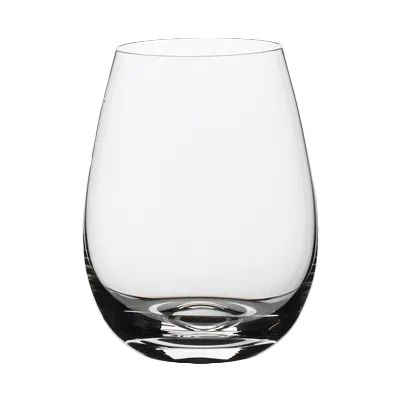 Steelite 4827R310 - Stemless Bordeaux Wine Glass, 15.5 Oz, 3.375" X 4.5" Glass, Red Wine, 1 Dozen