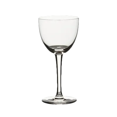 Steelite 4854R351 - Nick & Nora 5 oz Glass, Stem Base, Non-Tempered, 2.75" x 5.875" - 1 Dozen