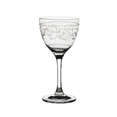 Steelite 4854RA351 Nick & Nora Dots Cocktail Glass, 5.5 oz (2.75" x 5.875"), Stem Glass - 1 Dozen