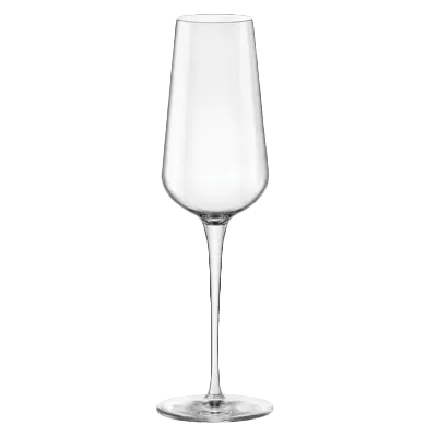 Steelite 49105Q770 Champagne Flute Glass, 9 oz, 2.5" x 9.625" Stem, Crystaline Glass - 1 Dozen