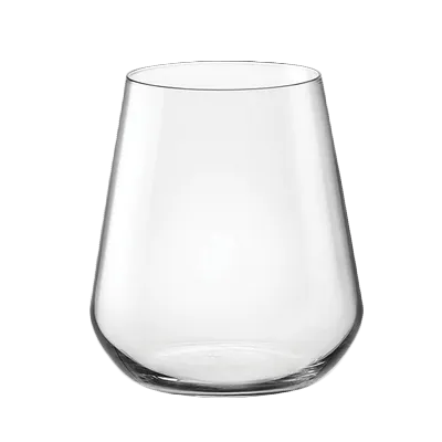 Steelite 49105Q771 Drinking Glass – 14.75 oz 13-16 oz, 3.25" X 4.0" Glass, DOF Finish - 1 Dozen