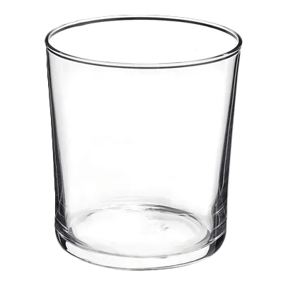 Steelite 4912Q015 - Medium Tumbler Glass, 12.5 oz 10‑12 oz, 3.375" x 3.5" Tempered Glass - 1 Dozen
