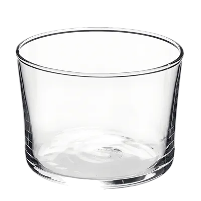 Steelite 4912Q016 Mini Tumbler, 7.5 oz (3.25" x 2.375") Fully Tempered Clear Glass - 1 Dozen