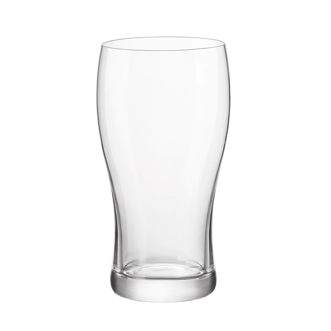 Steelite 49130Q129 - 19.25 oz Beer Glass (3.375" x 6.25"), Pilsner/Wheat, Tempered, 1 Dozen