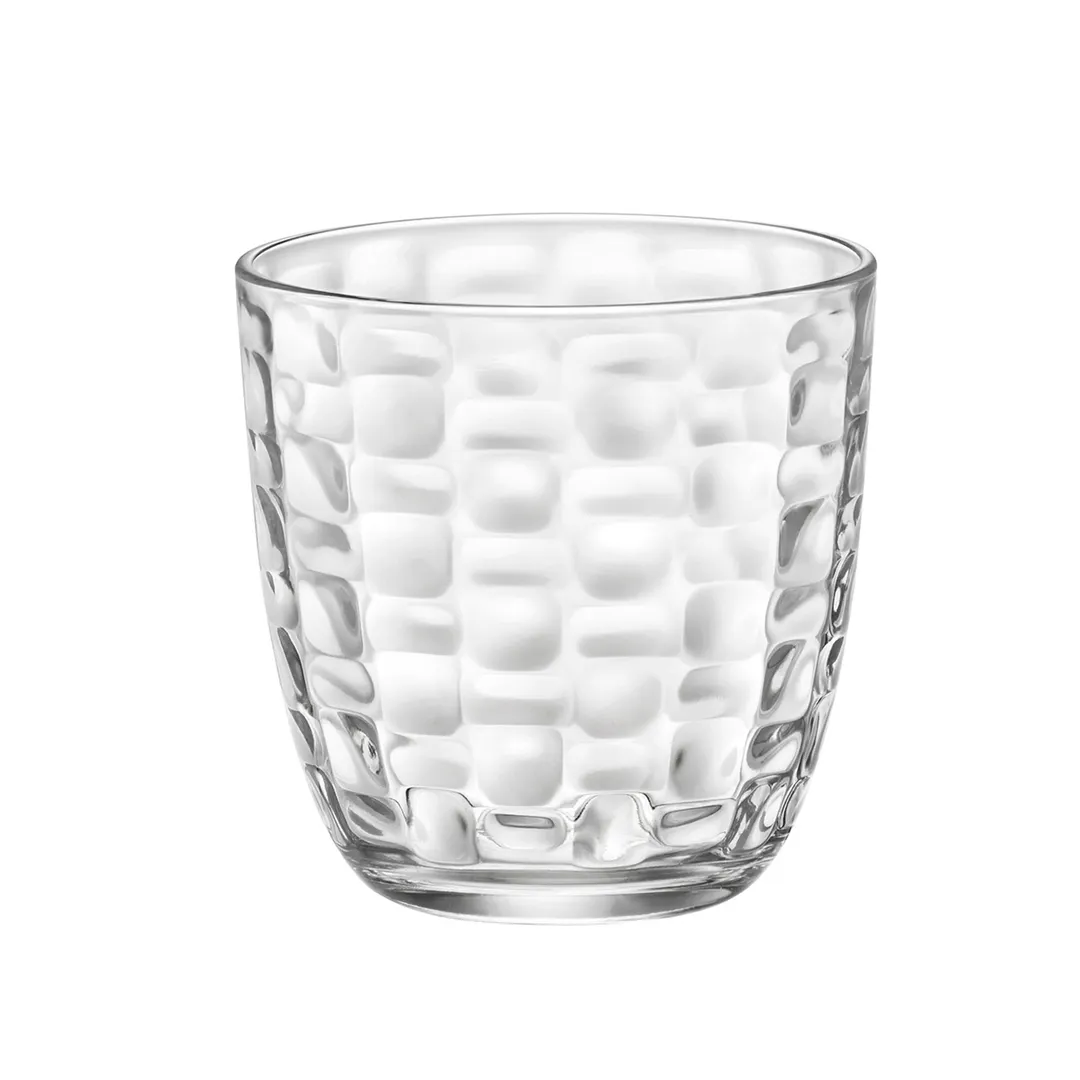 Steelite 49135Q523 Water Tumbler Glass - 10 oz, 3.375"x3.375" Mat, Non-Tempered Glass - 6/Case