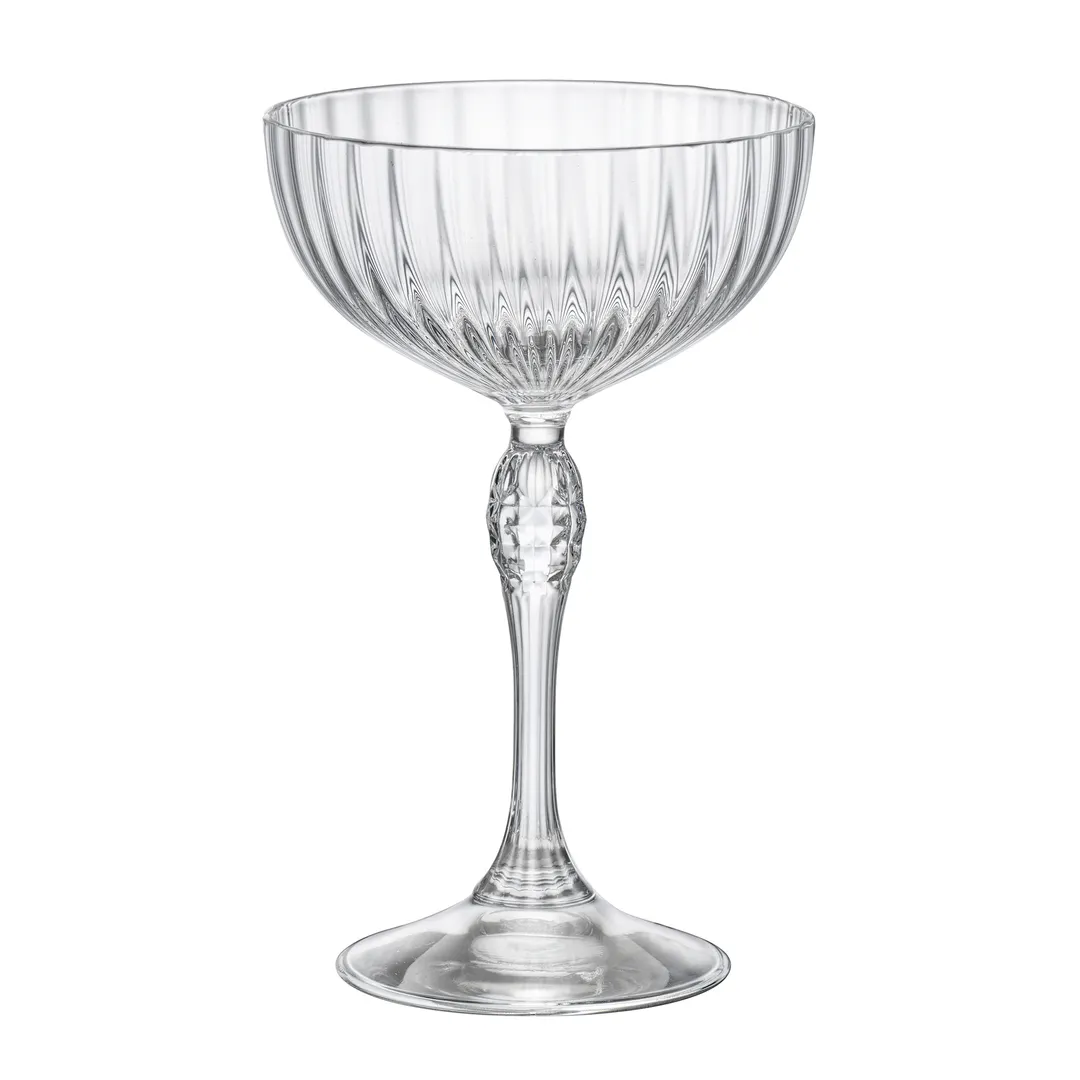 Steelite 49202Q942 Cocktail Coupe Glass, 7.75 oz Capacity, Stem Base, Non-Tempered, 3.75" x 6.25" - 1 Dozen