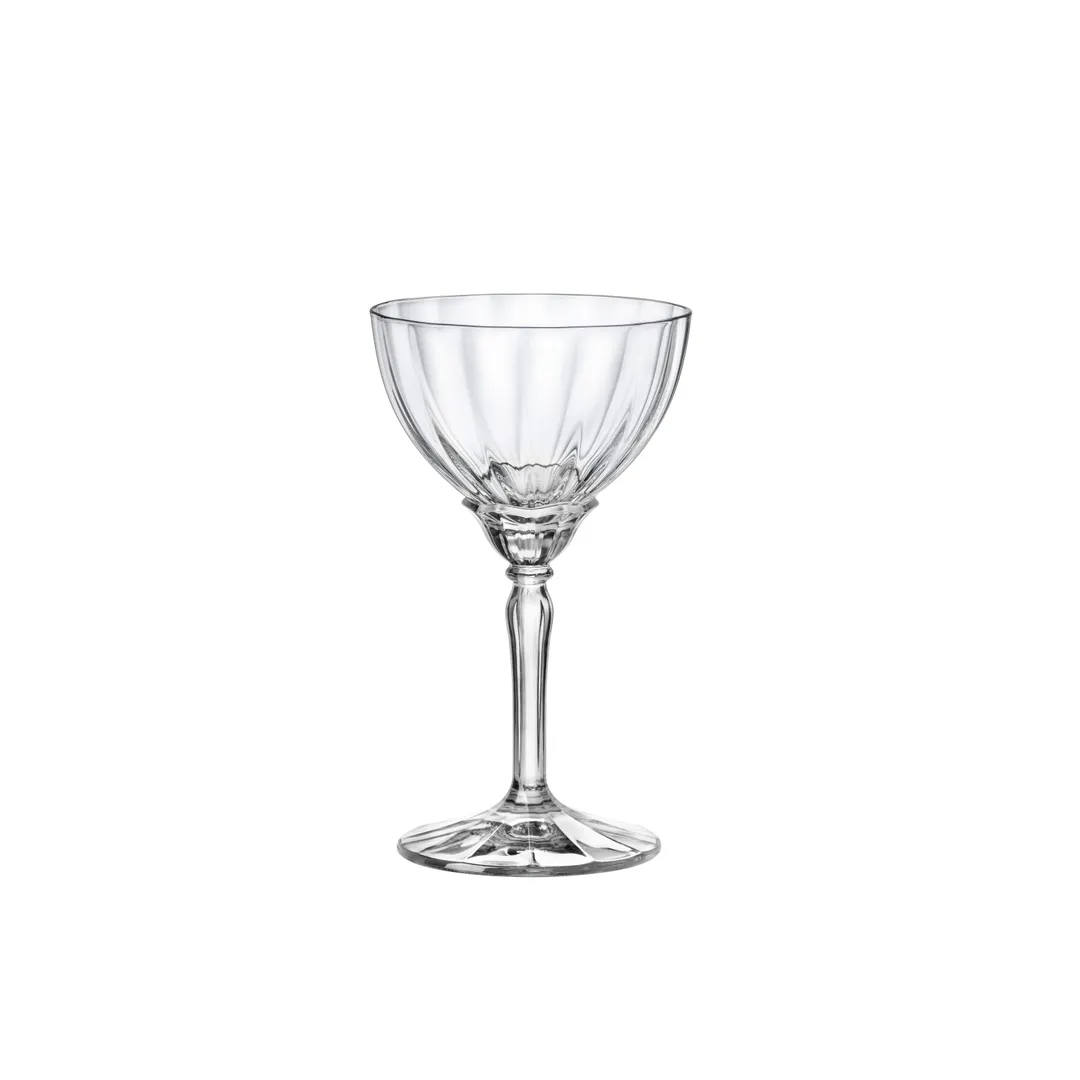 Steelite 49206Q112 Coupe Wine Glass, 8.125 oz (3.75" x 6.5"), Clear Untempered Stemmed Glass - 1 Dozen
