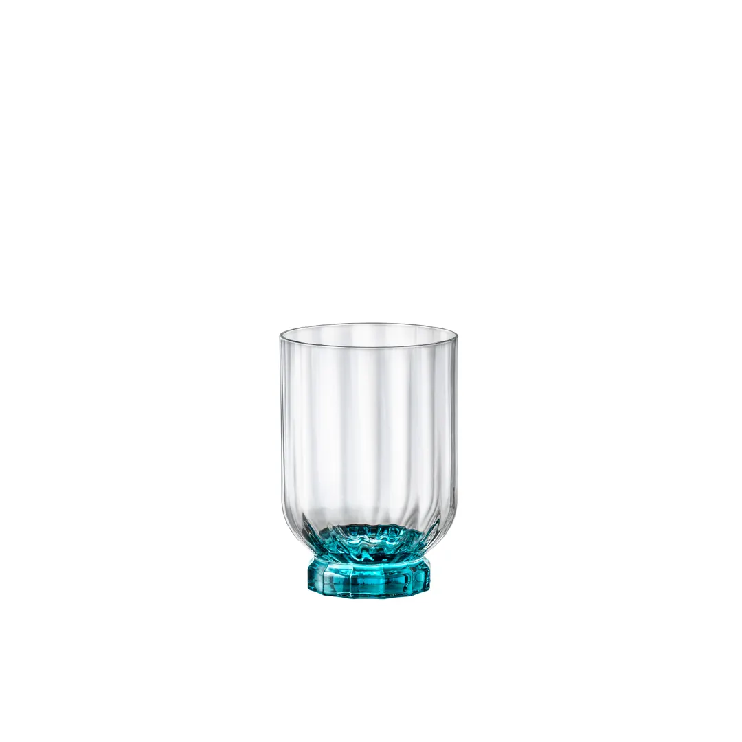 Steelite 49206Q202 Tumbler Glass, 12.625 oz (3.125" x 4.5"), Blue Non‑Tempered Glass - 24/Case