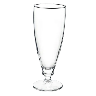Steelite 4920Q110 - Footed Pilsner Glass, 19.5 Oz (3.25" x 8.5"), Glass, 17‑20 Oz Capacity - 6/Case