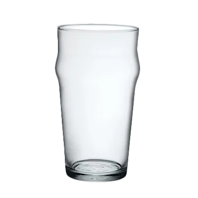 Steelite 4932Q250 Nonix Beer Glass, 19.75 Oz (3.5" x 6.0") Stemless Tempered Glass Tumbler - 1 Dozen