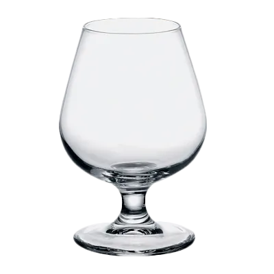 Steelite 4961Q544 - Globo Cognac 8.5 oz Glass, 3.0" x 4.25" Stem, Non‑Tempered Soda Lime - 1 Dozen