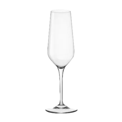 Steelite 4995Q746 Champagne Flute Glass, 7.75 oz (3.0" x 9.25"), Non‑Tempered Stem - 1 Dozen