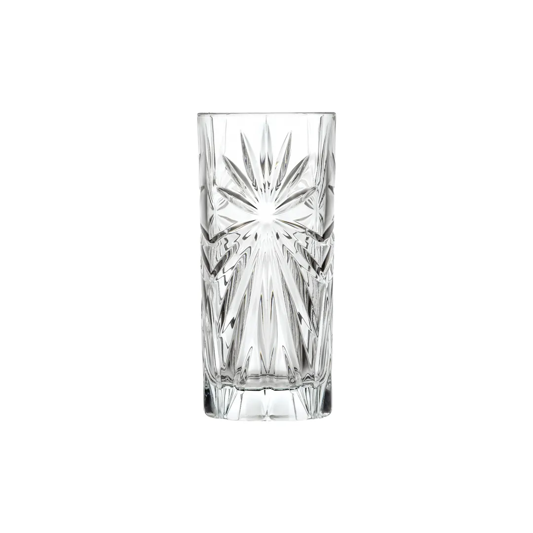 Steelite 671RCR358 Highball Glass, 12 oz (2.75" x 6.0"), RCR Crystal, Dishwasher Safe - 1 Dozen