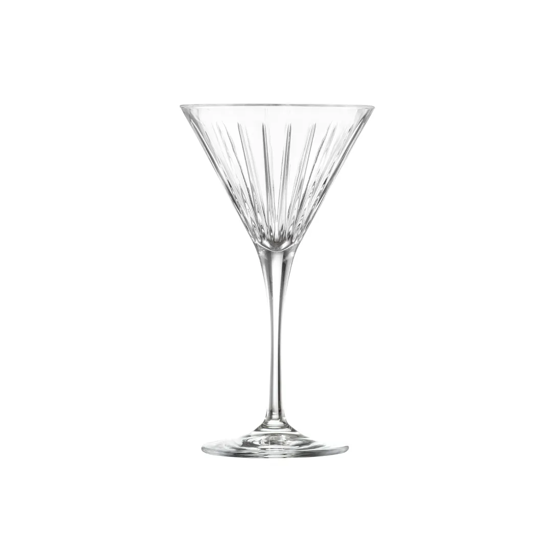 Steelite 677RCR396 Martini Glass, 7 oz Crystal, Clear Non‑Tempered, H 7‑1/8" M 4‑1/8" B 3" - 1 Dozen