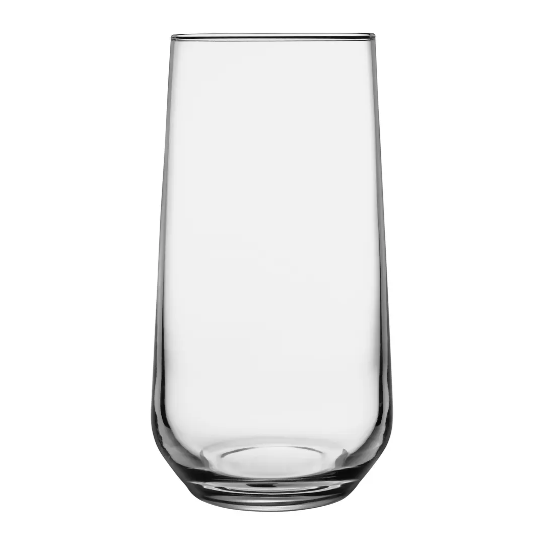 Steelite P420015 Glass, 16.5 oz (H5.875" M3.125" T2.5" B2.25"), Soda Lime Pasabahce Allegra - 24/Case