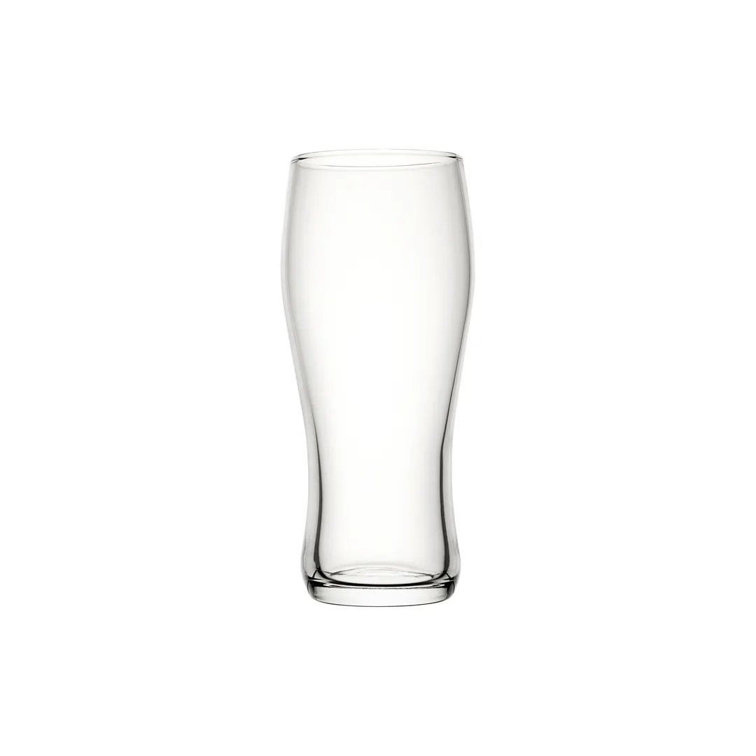Steelite P420398 - Beer Glass, 20 oz Fully Tempered Clear Glass, 7-1/4" H 3-1/8" Diameter - 1 Dozen