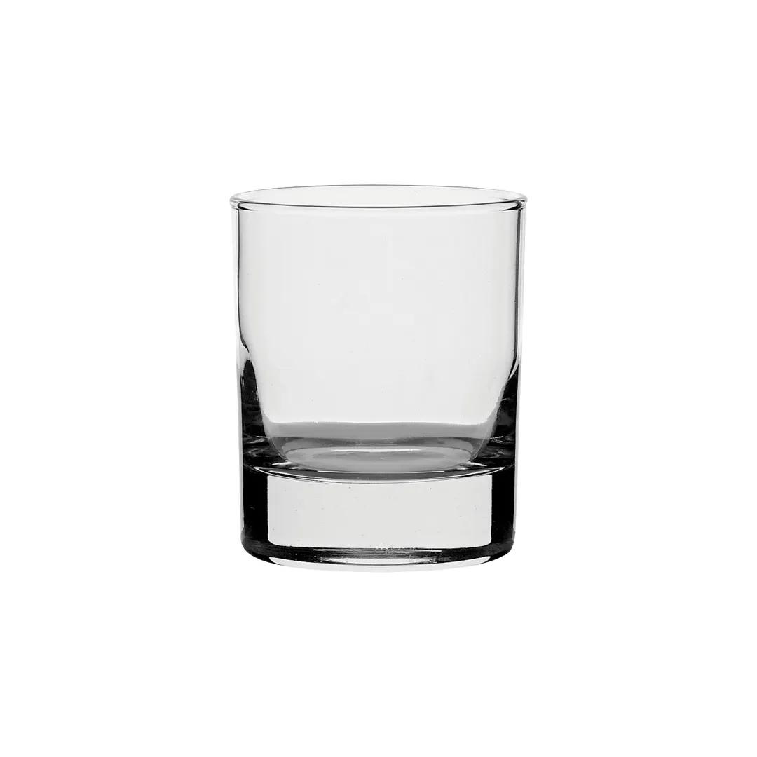 Steelite P42435 - 7 Oz Whisky Glass, 3-1/2" Height, 2-7/8" Mouth, Clear Soda Lime Pasabahce, 1 Dozen