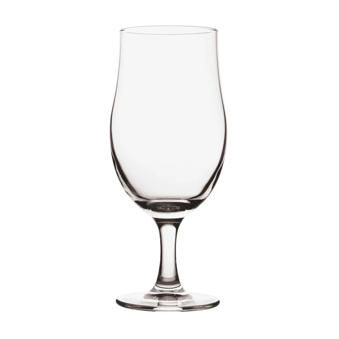 Steelite P440121 Beer Glass – 13.5 oz Stemmed Draft‑Toughened Soda Lime Glass, 7.5" H – 1 Dozen