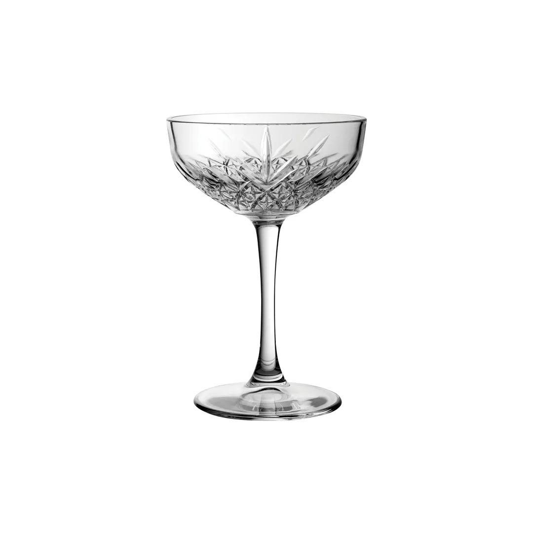 Steelite P440236 - Coupe Wine Glass, 9 Oz, Clear Glass, 6-1/4" H x 4-1/4" M, 1 Dozen