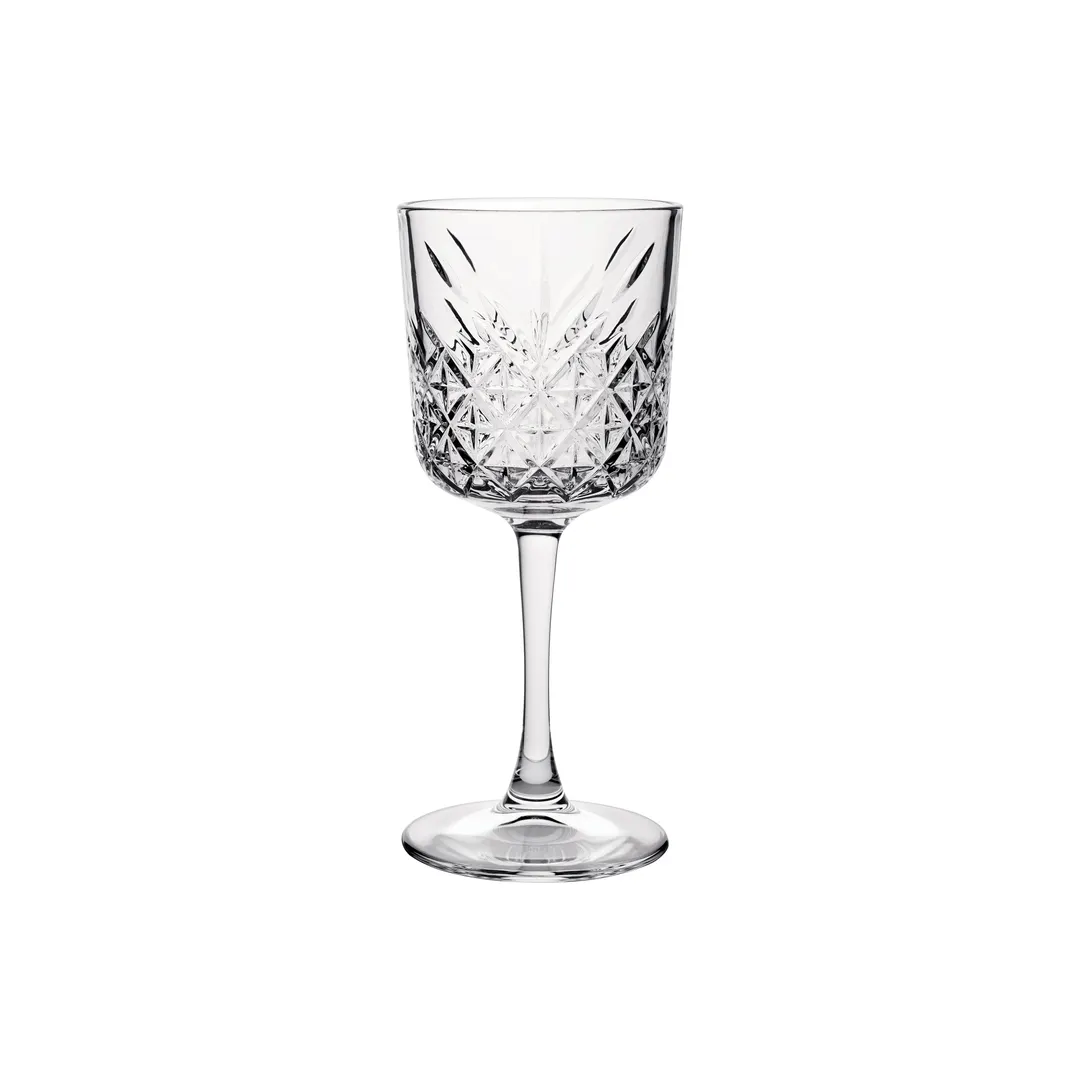 Steelite P440276 - 11.5 Oz Clear Glass Wine Glass, 7-3/4" H x 3-1/2" Dia, Non‑Tempered, 1 Dozen