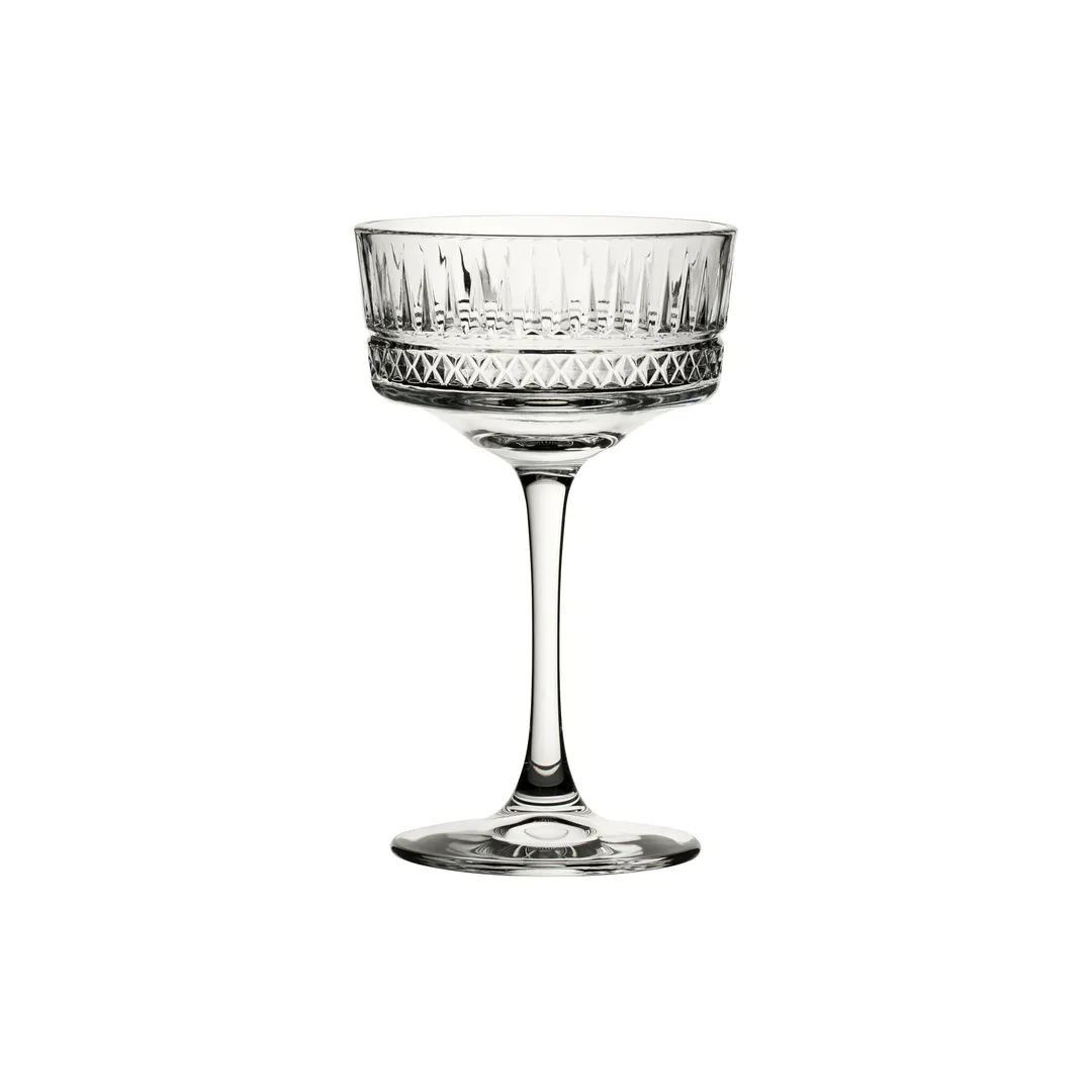 Steelite P440436 Champagne Glass, 9 Oz, 6-1/2" H x 4" M/T x 3-1/4" B, Soda Lime Glass - 1 Dozen