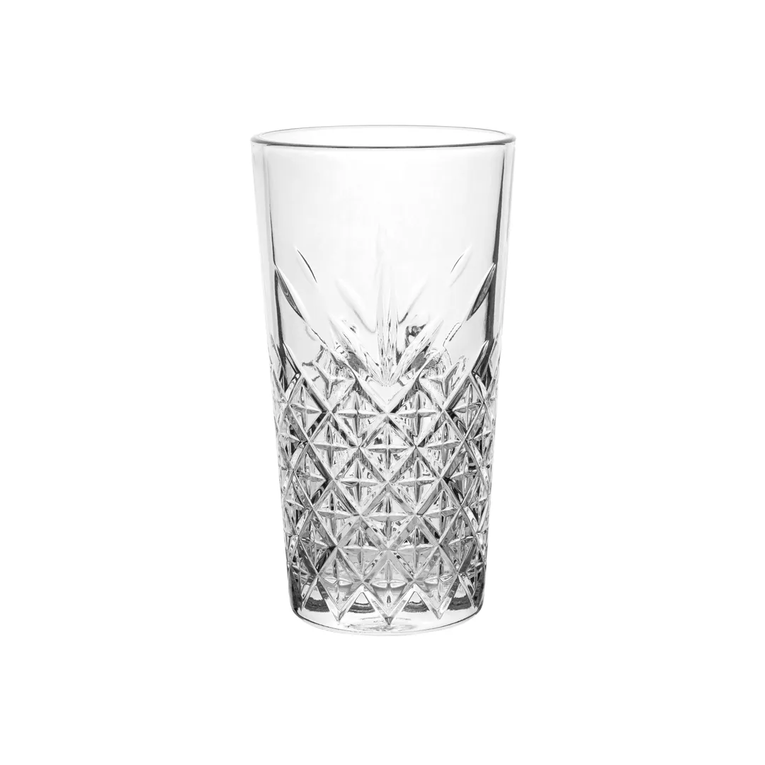 Steelite P520045 - Stackable Hiball Glass, 12 Oz (5-3/4" H, 3-1/8" Dia), Tempered Clear, 1 Dozen