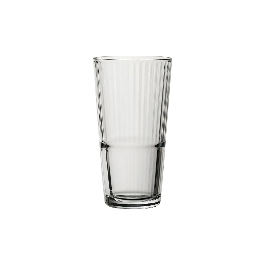 Steelite P520145 - 17 oz Clear Non‑Tempered Glass Tumbler, Height 6‑1/4" Mouth 3‑3/8" 1 Dozen