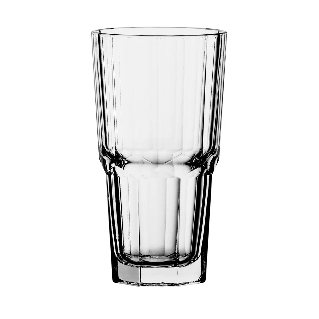 Steelite P520565 12.5 oz Glass H 6.0" M 3.25" T 3.25" B 2.25" Soda Lime Pasabahce Serenity - 48/Case