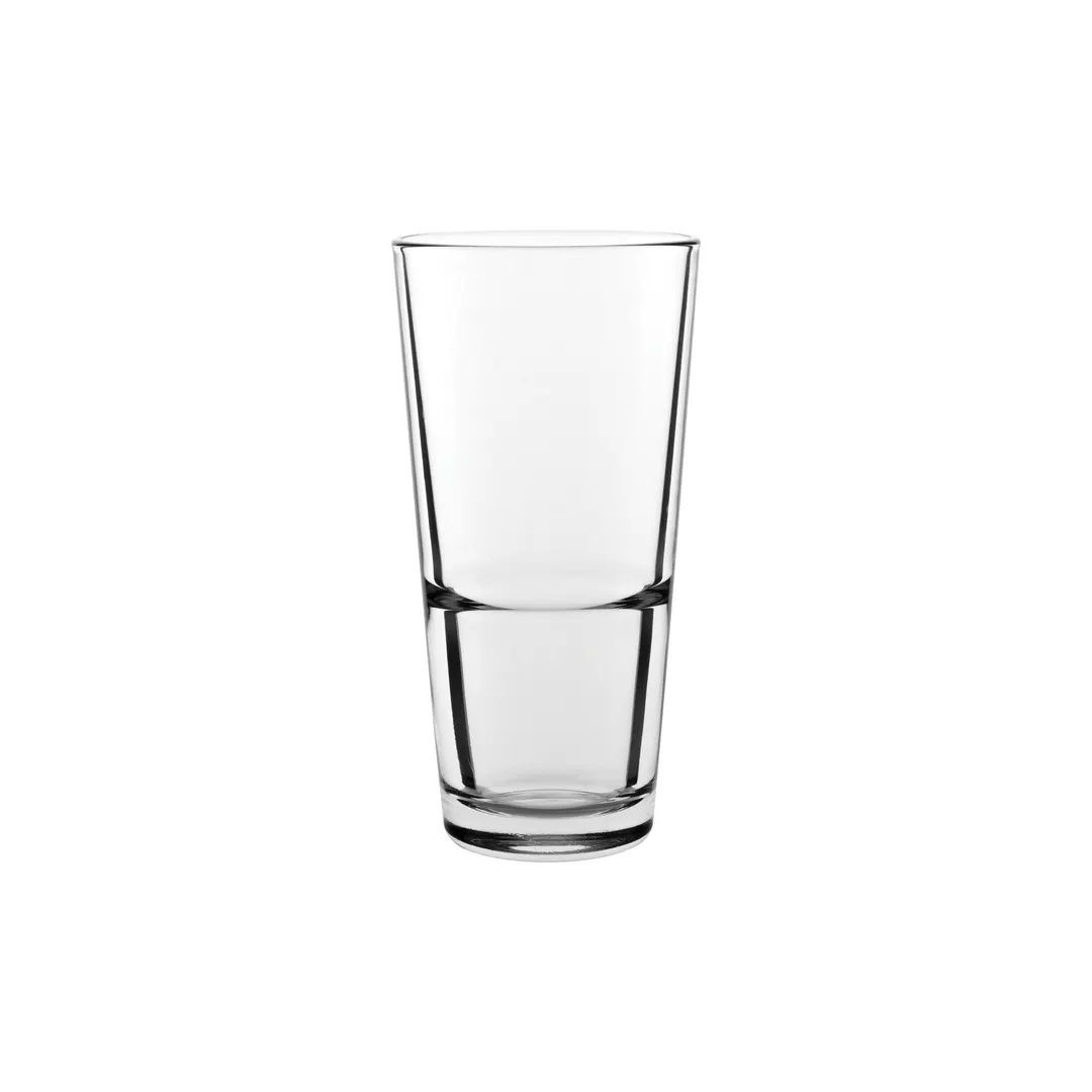 Steelite P52112 Highball Glass, 12 Oz Clear Tempered, Height 6-1/8" Dia 3-1/8" Base 2-1/8", 1 Dozen