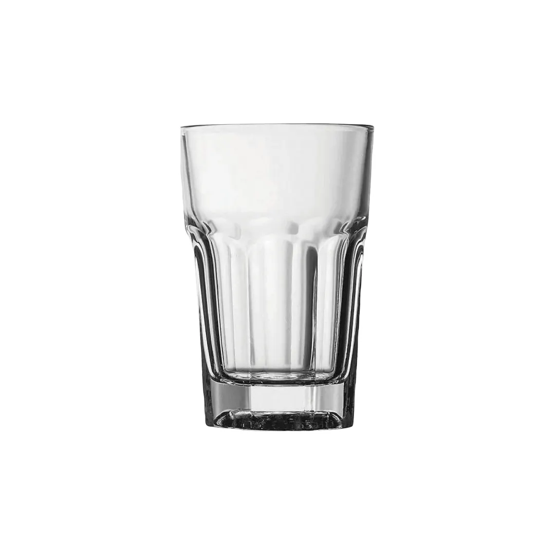Steelite P52713 Highball Glass, 10-12 oz Clear Soda-Lime, Tempered, 4-3/4"×3"×2-3/8", 1 Dozen