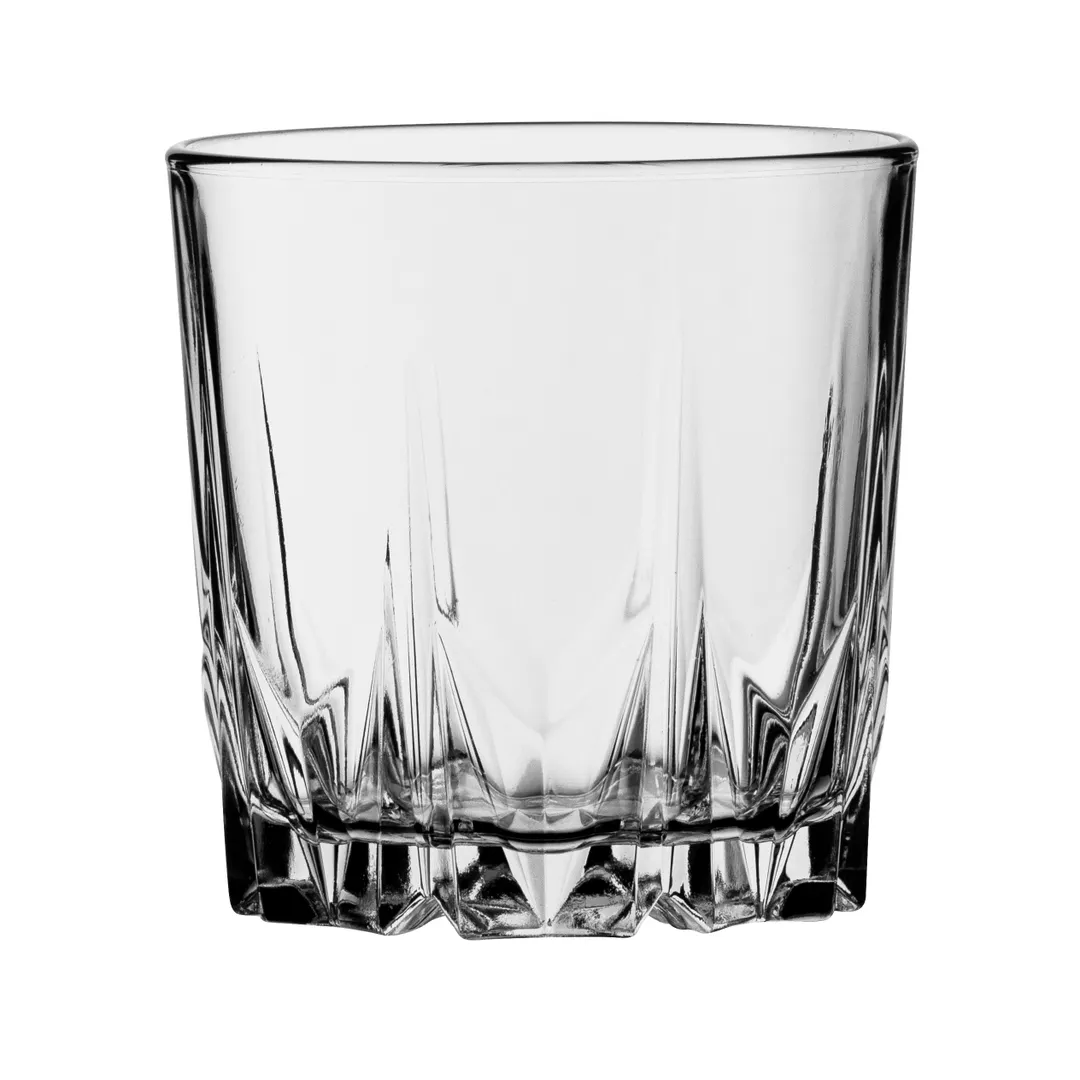Steelite P52885 Hi Ball Glass, 10.0 Oz, H 3.5" M 3.25" T 3.25" B 3", Lime Glass Karat - 48/Case