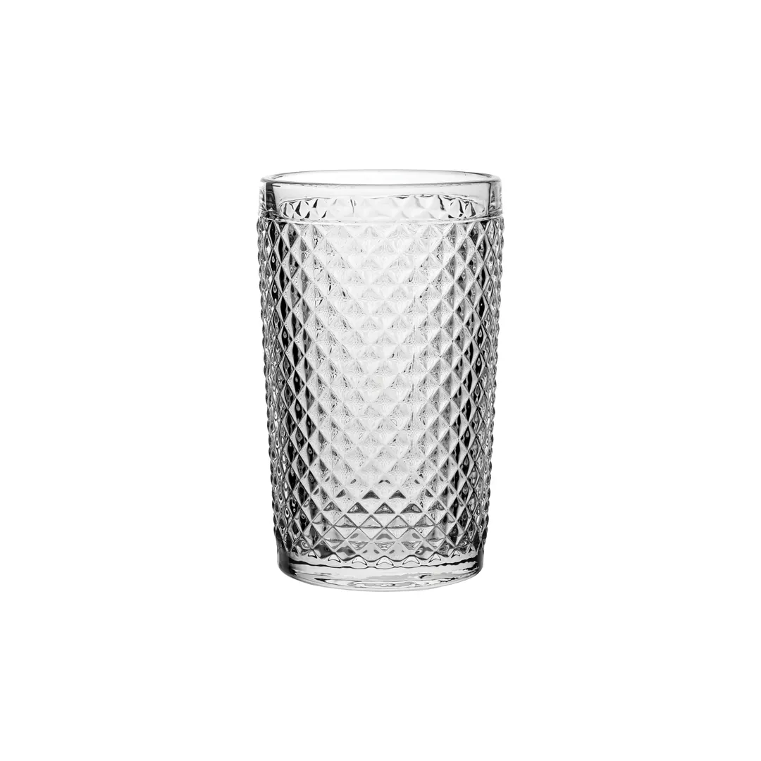 Steelite UR90095 - Hi Ball Glass, 13 oz, 5" H x 3-1/8" W, Clear Soda-Lime, Non-Tempered - 1 Dozen
