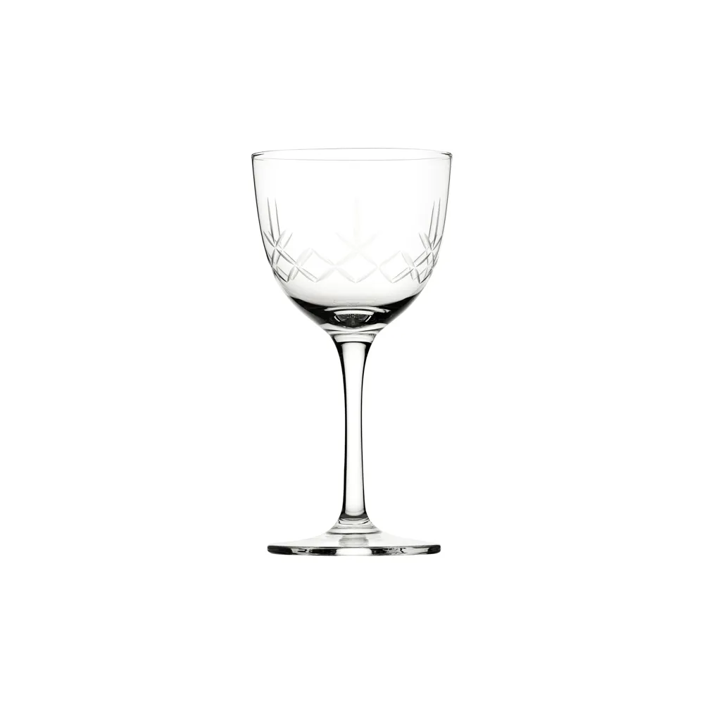 Steelite UR90705 Nick & Nora Cocktail Glass, 6 oz, 5‑7/8" H, Lead‑Free Clear Crystal Stem - 1 Dozen