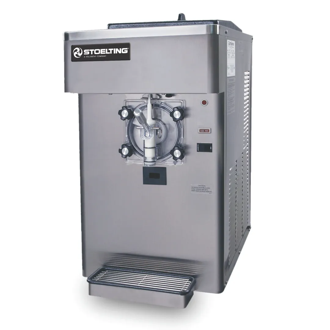 Stoelting F112-18-AF Soft-Serve, 17-1/2"W x30-1/16"D x32-7/8"H, 21.7qt/8.5qt, Water-Cooled SS, 1F