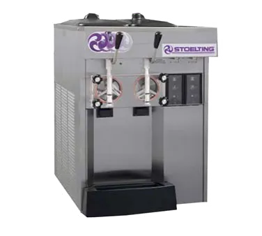 Stoelting F144-38I2 Countertop Soft‑Serve/Shake 22"W×29"D×34‑3/4"H 2×12qt 2×3.4qt 12,000BTU 208‑240V