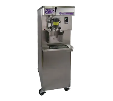 Stoelting SU412X-302I Soft Serve Cream Machine, 19-1/8"W×38-3/4"D×67"H, 32qt, 11k BTU, 3/4hp Motor